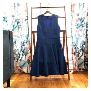 Banana Republic blue a-line size 4 dress NWOT